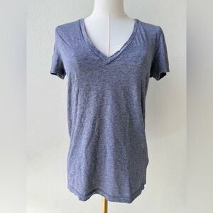 J. Crew Slate Gray V-Neck Short Sleeve Tee, small